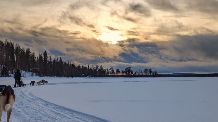 Lake Bled island with a church
